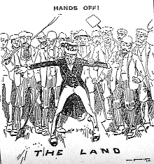 Get off my land!